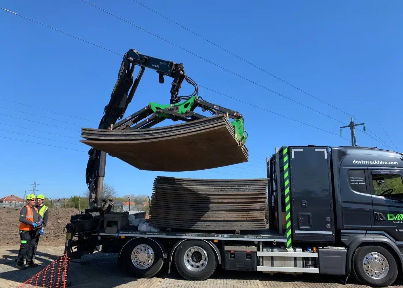 Tufftrak plastic track mats
