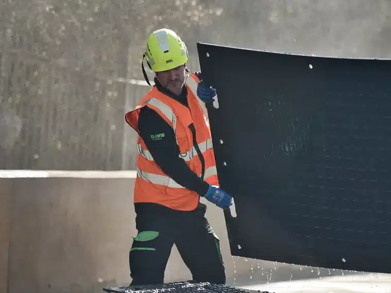 Why construction matting promotes positive use of HDPE plastic
