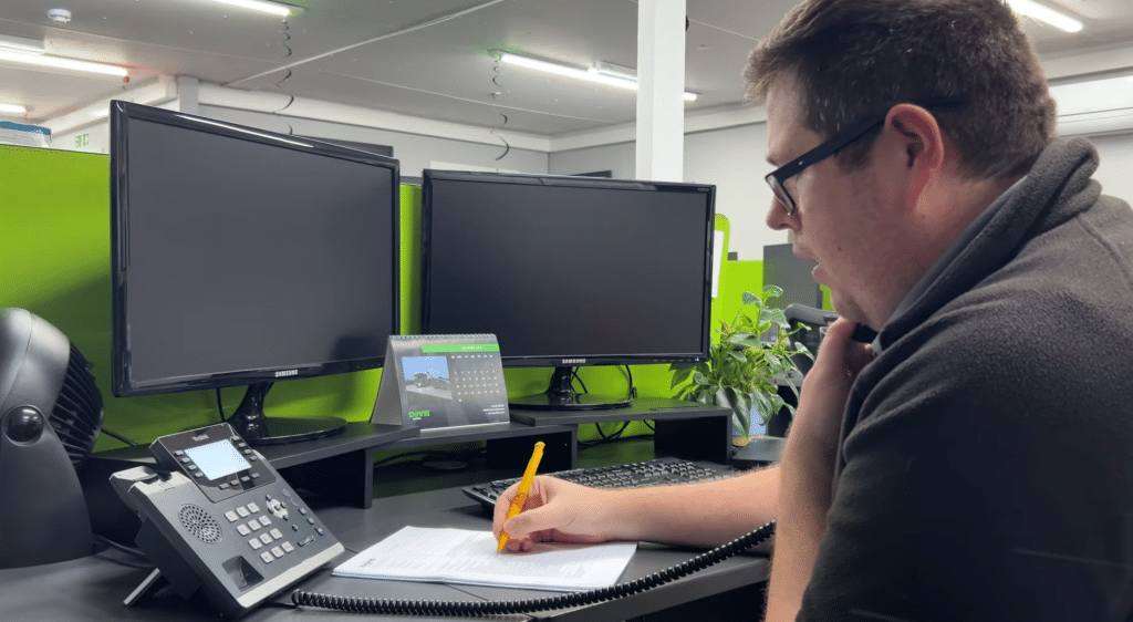 Lawrence on the davis trackhire helpdesk